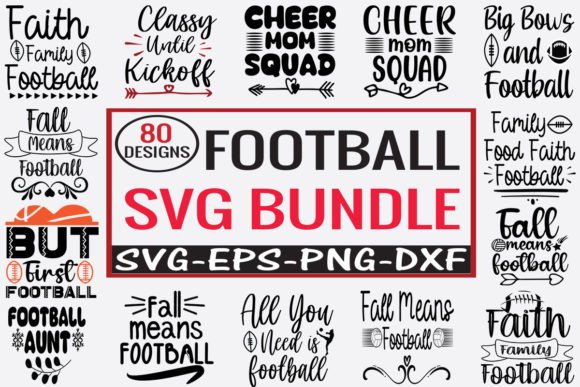 80 Football SVG Bundle: Graphics & Crafts Review