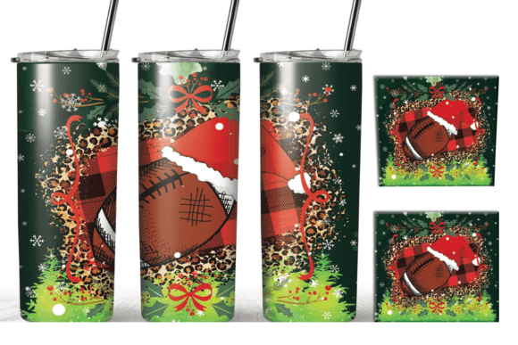 Football Christmas Sublimation Tumbler Graphics Review