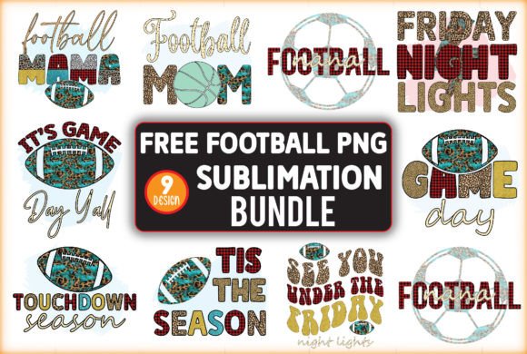 Free Football PNG Sublimation Bundle: Graphics & Crafts Review