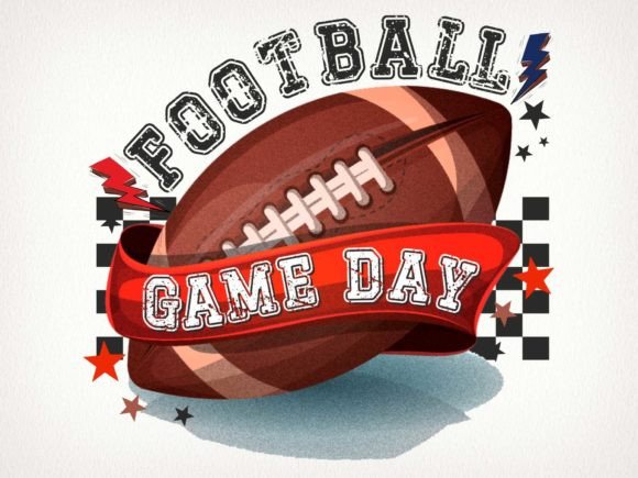 Game Day Football Sublimation Graphics & Crafts