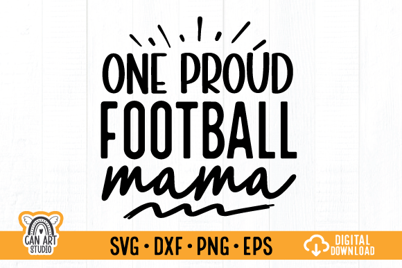 One Proud Football Mama SVG: A Designer’s Review