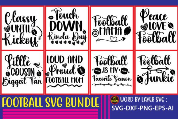 Review: Football SVG Bundle for Embroidery Projects