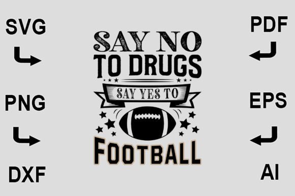 Say No to Drugs SVG for Crafts & Graphics