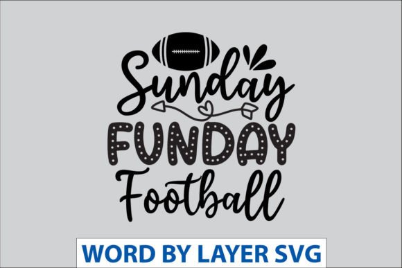 Sunday Funday Football: Graphics for Crafts